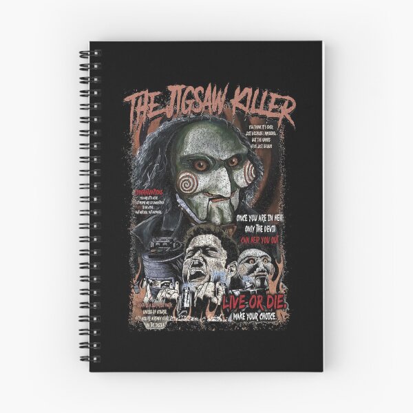 Item preview, Saw Jigsaw Horror Movie designed and sold by gissellealto.