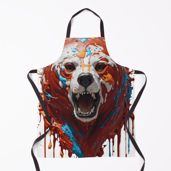 Item preview, "Exploring the wild with a splash: Bear Head Artistry." designed and sold by Best-Art-32.