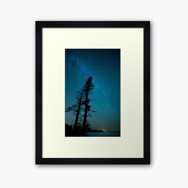 Acadian Sky Way Framed Art Print