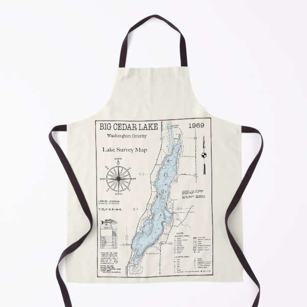 Item preview, Big Cedar Lake WI Washington County designed and sold by Jean Plout.