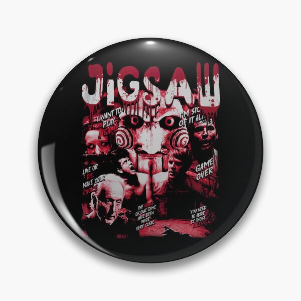 Item preview, Vintage Retro Jigsaw Saw Movie designed and sold by gissellealto.