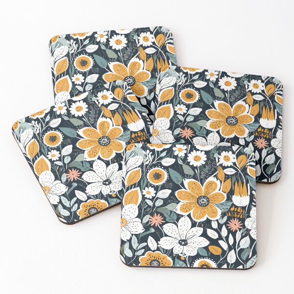 Item preview, Boho Summer Flowers Plants growing  designed and sold by pecussoul.