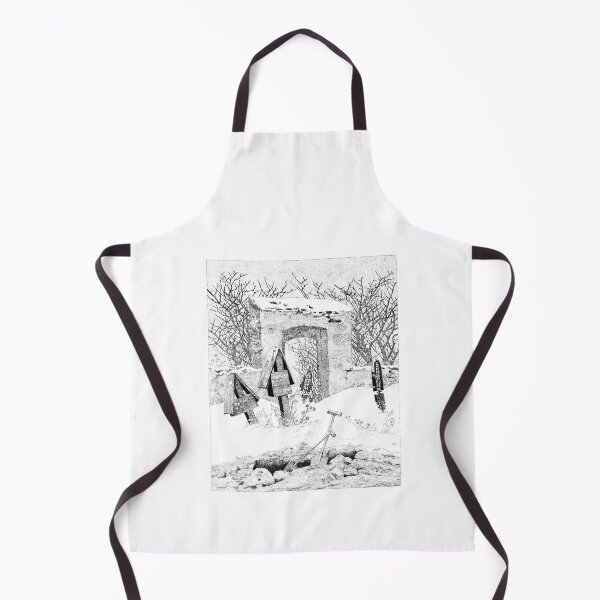 Item preview, Graveyard under snow, after Caspar David Friedrich designed and sold by Th-inker.