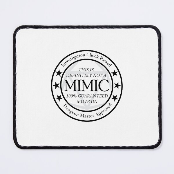 Item preview, Not a Mimic sticker designed and sold by Jackson Lanier.