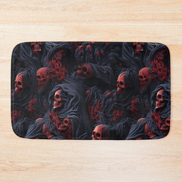Item preview, Creepy Skull Pattern Red Spooky Skull Pattern Gift designed and sold by Urban  Charms.