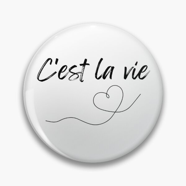 Item preview, Cest´s La Vie. Así es la vida. That's Life. Short French Quotes to inspire and delight you. designed and sold by ShopKate.