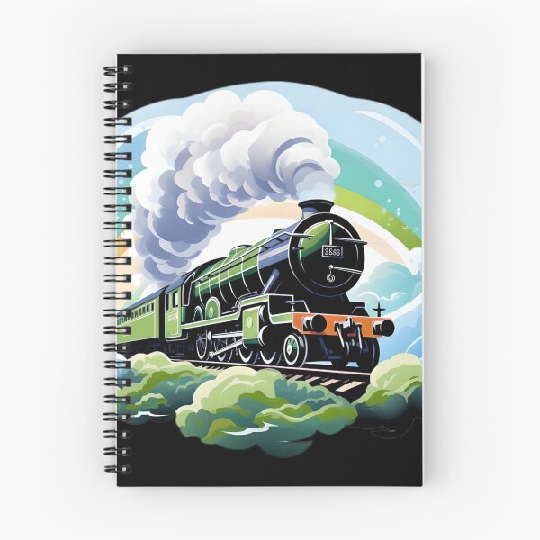Item preview, Flying Scotsman Locomotive Train designed and sold by Autism Confetti.