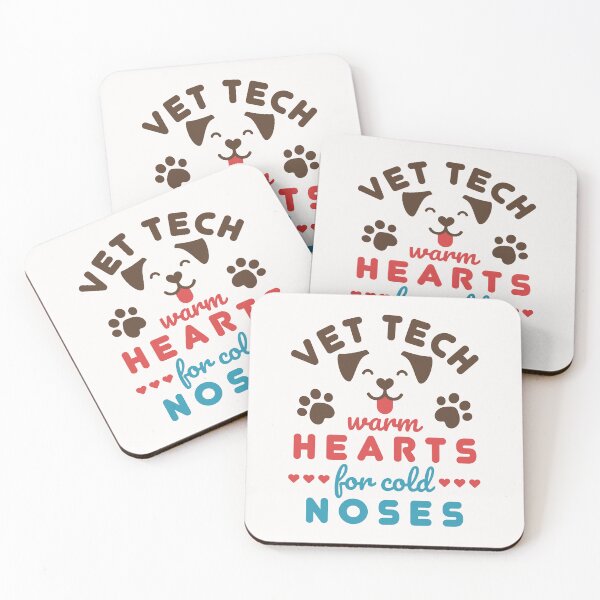 Item preview, Vet Tech Warm Hearts for Cold Noses designed and sold by jaygo.