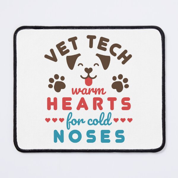Item preview, Vet Tech Warm Hearts for Cold Noses designed and sold by jaygo.