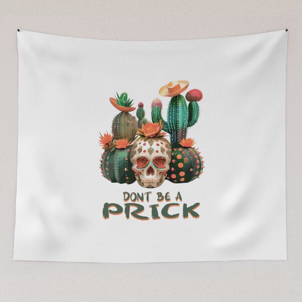 Item preview, Colorful skull in the desert. Sugar Skull. designed and sold by Anastasiia Yurevych.