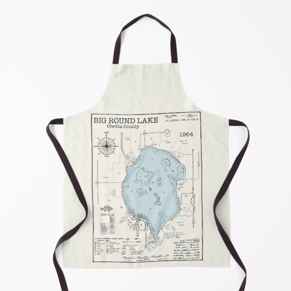 Item preview, Big Round Lake WI Oneida County designed and sold by Jean Plout.