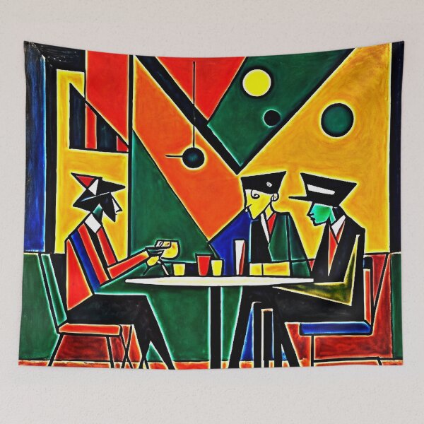 Item preview, Drinks and chat designed and sold by George Hutton Hunter.