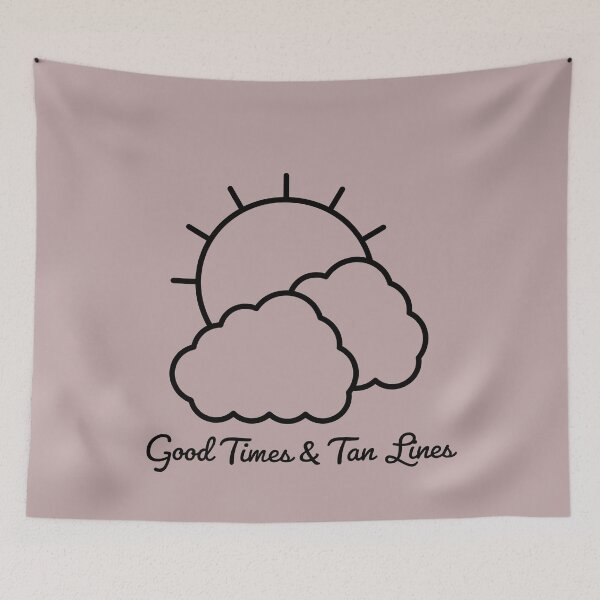 Item preview, Good Times and Tan Lines- Minimal Design Dark designed and sold by RocketArtInd.