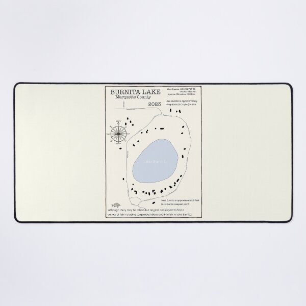 Item preview, Burnita Lake WI Marquette County designed and sold by Jean Plout.