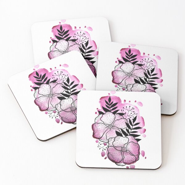 Item preview, Pink Watercolor Flowers Duda designed and sold by BEATRIZKOBORI.