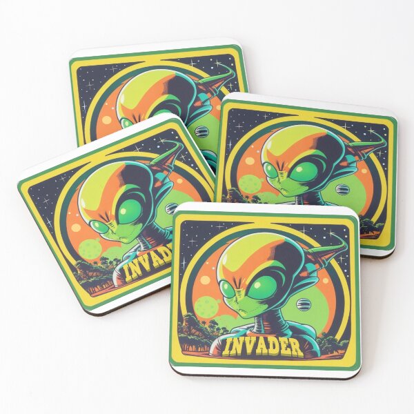 Item preview, Invader alien designed and sold by artistua.