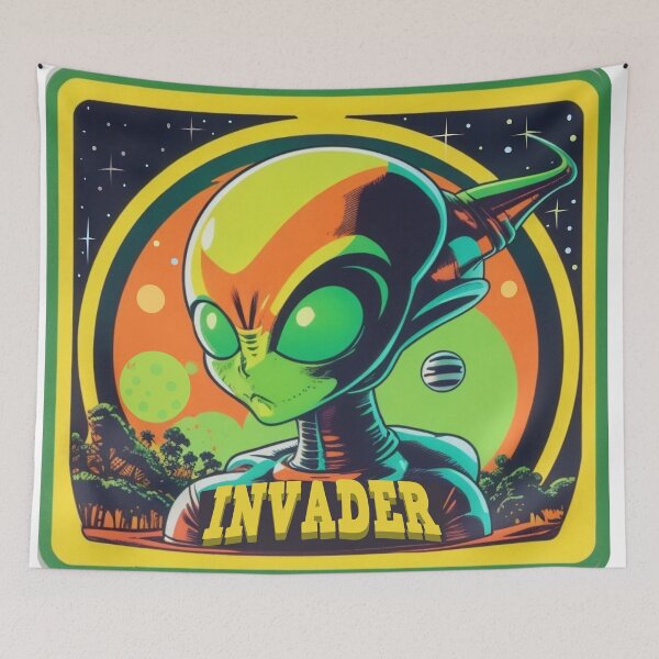 Item preview, Invader alien designed and sold by artistua.