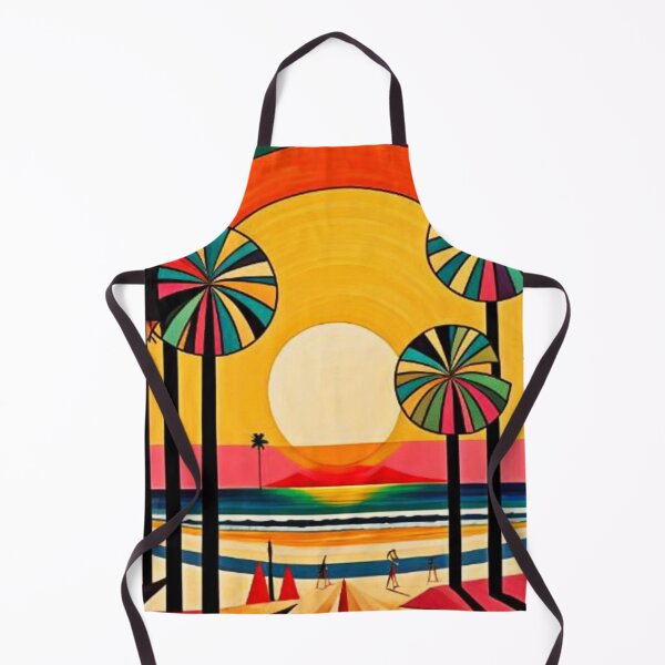Item preview, Palms on beach at sunset designed and sold by George Hutton Hunter.