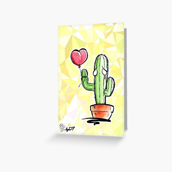 Item preview, Cactus In Love designed and sold by MysterTy.
