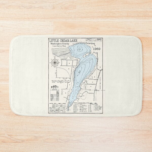 Item preview, Little Cedar Lake WI Washington County designed and sold by Jean Plout.