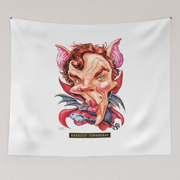 Item preview, BENEDICT CUMBERBAT - Another Great Illustration from Paul Cemmick's MOVIESTAR MUTATIONS by DAVID RICHARDSON designed and sold by TIGERDAVER.