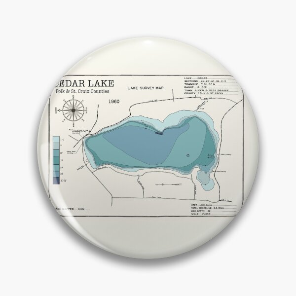 Item preview, Cedar Lake WI Polk County designed and sold by Jean Plout.