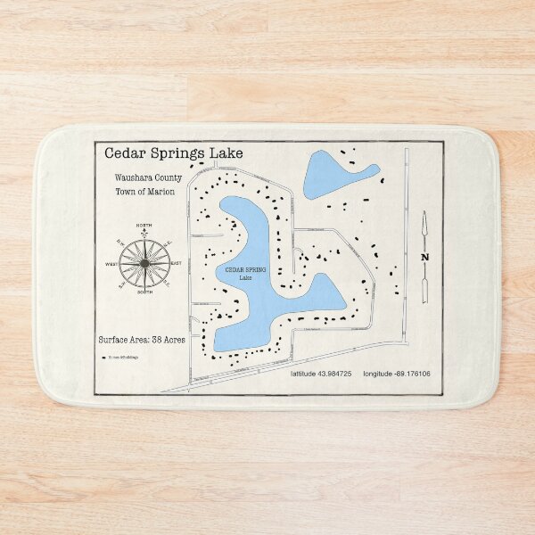 Item preview,  Cedar Springs Lake WI Waushara County designed and sold by Jean Plout.