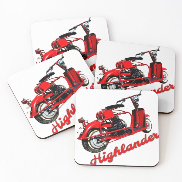 Item preview, Highlander Mini Bike, Vintage Scooter, Retro Scooter, Moped, Minibike designed and sold by BubbaCommerce.