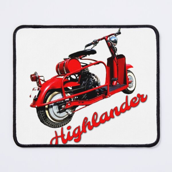 Item preview, Highlander Mini Bike, Vintage Scooter, Retro Scooter, Moped, Minibike designed and sold by BubbaCommerce.