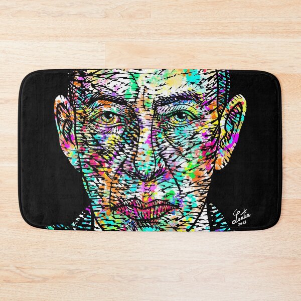 Item preview, SERGEI RACHMANINOFF ink and watercolor portrait designed and sold by lautir.