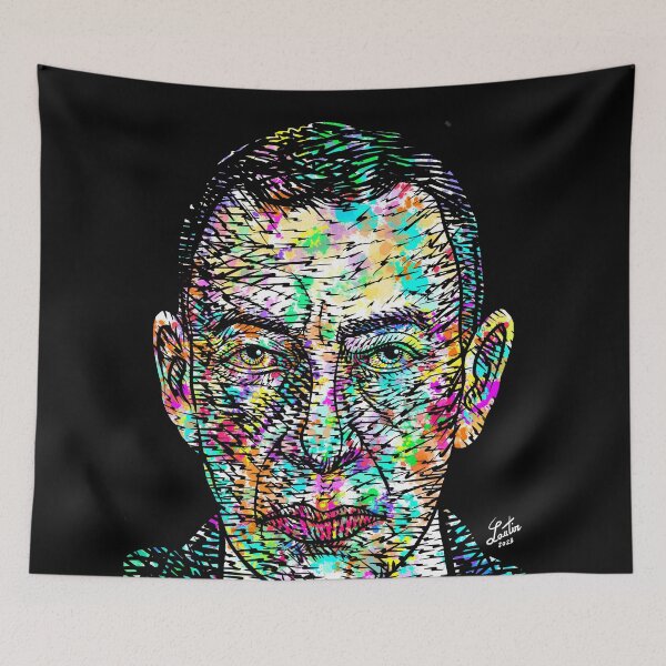 Item preview, SERGEI RACHMANINOFF ink and watercolor portrait designed and sold by lautir.