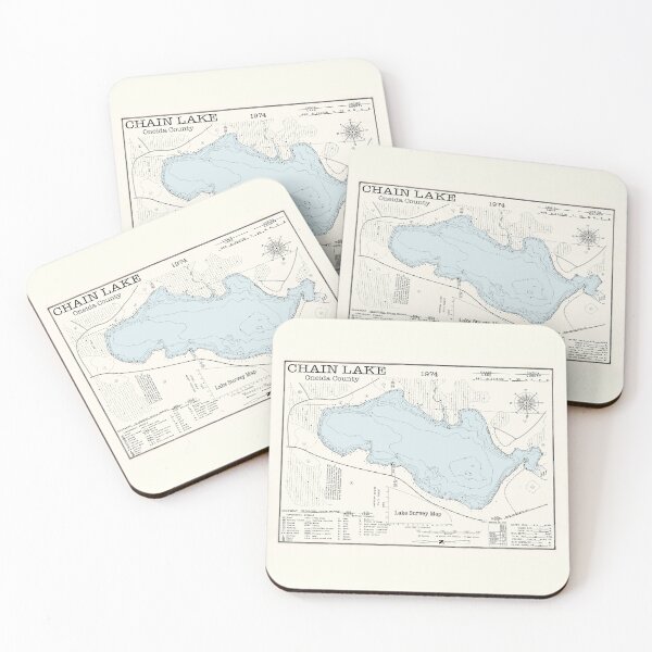 Item preview, Chain Lake WI Oneida County designed and sold by Jean Plout.