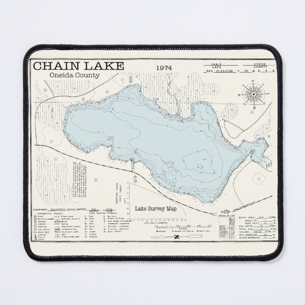 Item preview, Chain Lake WI Oneida County designed and sold by Jean Plout.