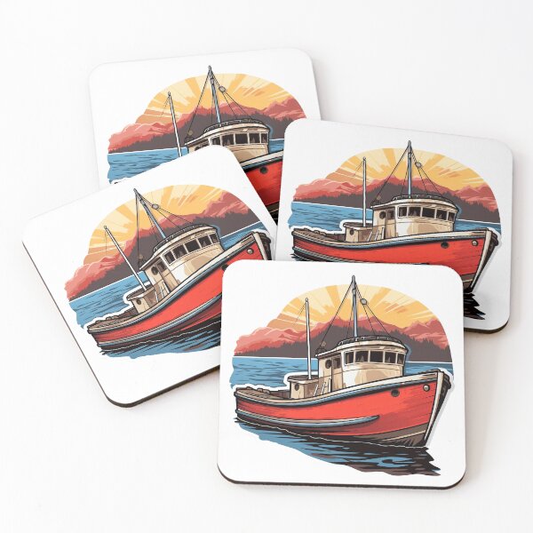 Item preview, Fishing Boat designed and sold by SMRprintdesign.