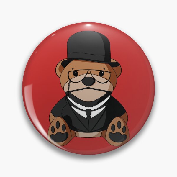 Item preview, Toulouse-Lautrec Teddy Bear designed and sold by Alisha Ober Designs.