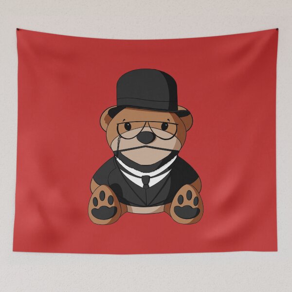 Item preview, Toulouse-Lautrec Teddy Bear designed and sold by Alisha Ober Designs.