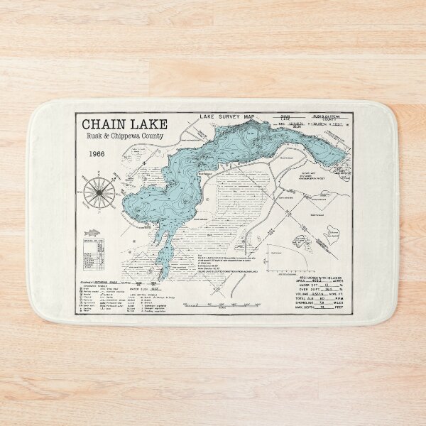 Item preview, Chain Lake WI Rusk County designed and sold by Jean Plout.