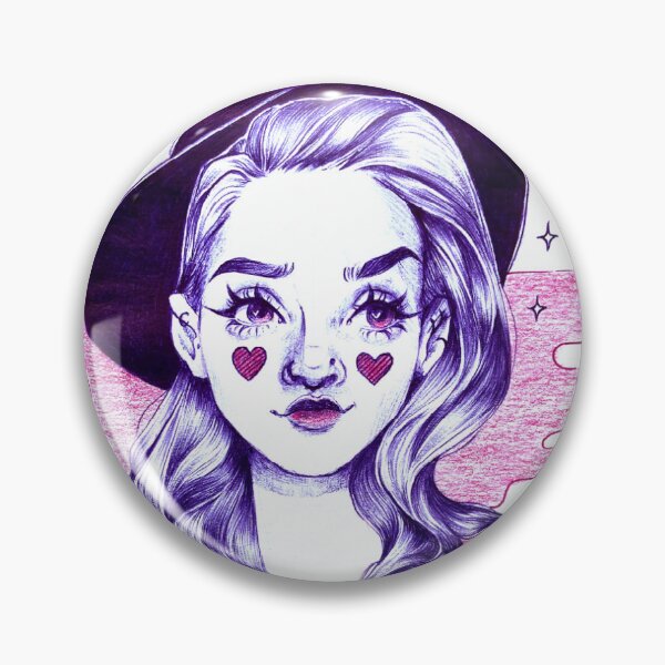 Item preview, Cute Witch Biro Portrait designed and sold by shargreaves.