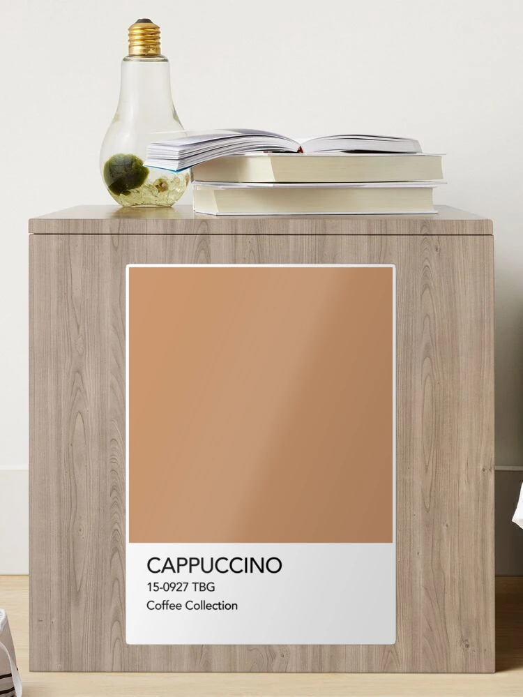 Espresso Pantone Colour Sticker for Sale by calamarisky