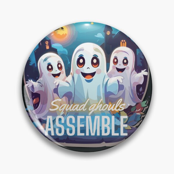 Item preview, Squad Ghouls Assemble | Halloween Ghosts  designed and sold by ComicHac.