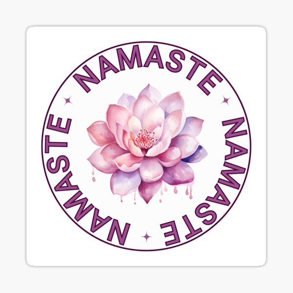 Lotus Namaste Design Sanskrit Namaste Yoga Namaste Lotus Pullover Hoodie