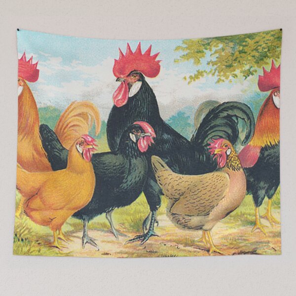 Item preview, J.W. Ludlow Chickens 1 designed and sold by will-o-wares.