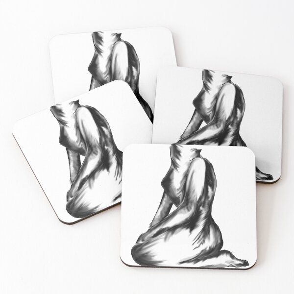 Item preview, Headless Figure in black in white designed and sold by ArkiveDesigns.