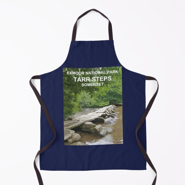 Item preview, Exmoor Tarr Steps Somerset Travel location poster designed and sold by BarbaraGlebska.