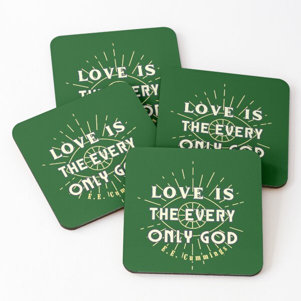 Item preview, E. E. Cummings: Love is the every only God  designed and sold by artbleed.