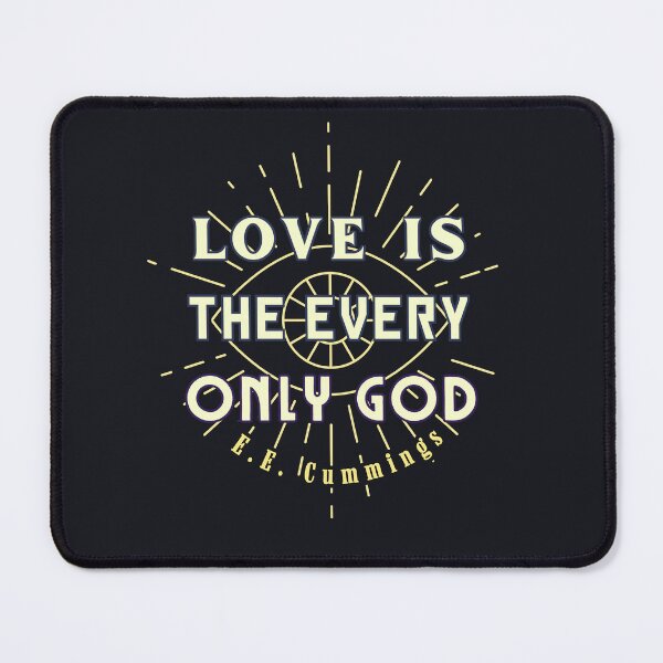 Item preview, E. E. Cummings: Love is the every only God designed and sold by artbleed.