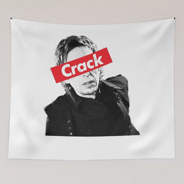 Item preview, Superhans Crack Design Peep Show Tribute Design designed and sold by KingstonWater.
