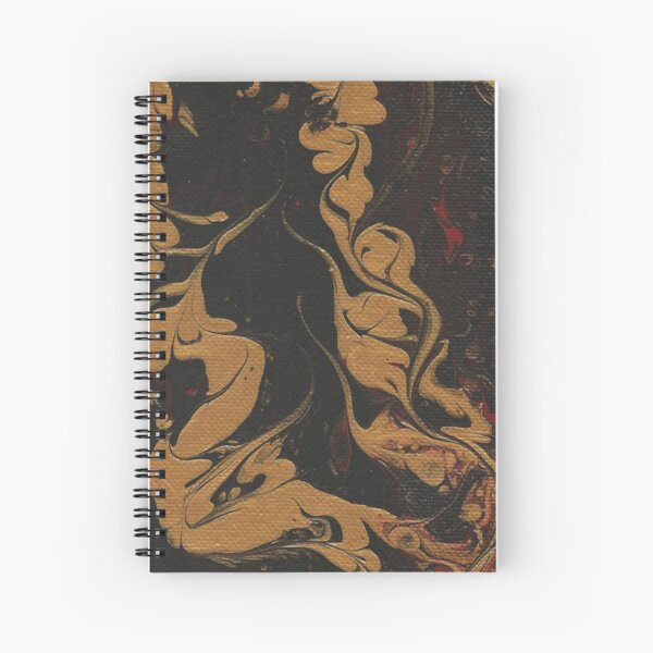 Abstraction 16 - The House of Hades Spiral Notebook