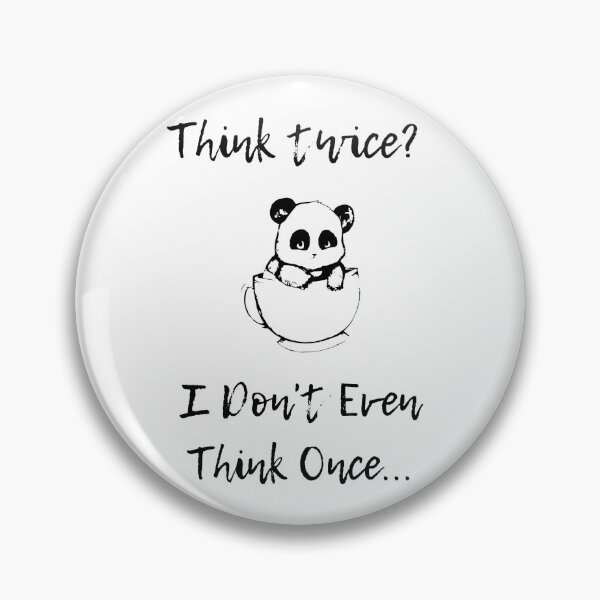 Item preview, Think Twice designed and sold by FTS-Studio.