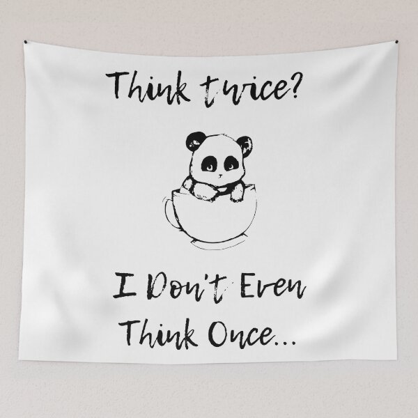 Item preview, Think Twice designed and sold by FTS-Studio.